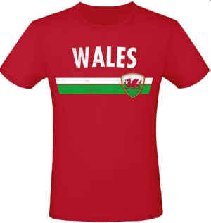 WM 2026 T-Shirt inklusive Druck� Wales