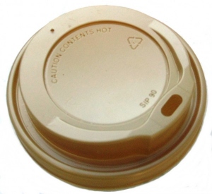 Coffee mug To Go lid for 0.3-0.4l gold 1000 pieces