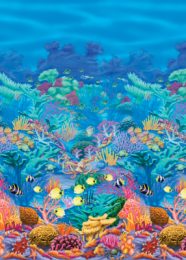 Deko window blind scene setter Aloha Coral Reef