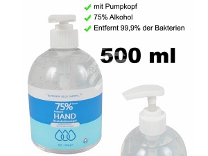 Srodek dezynfekujacy Zel dezynfekujacy do rak 500 ml DES-08