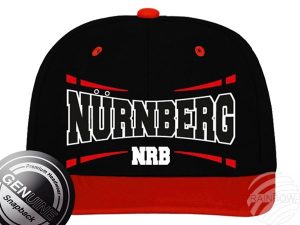 Snapback Cap Basecap Nrnberg schwarz