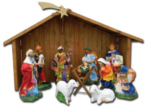 Weihnachtskrippe Figuren Set B