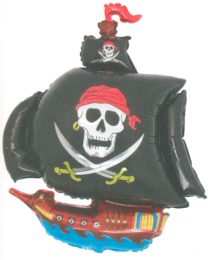 Foils balloon Pirate Ship