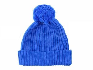 Strickmtze Pom Pom Beanie Modell 45d