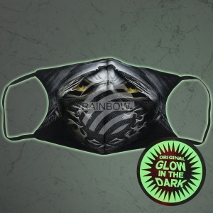 Atemschutzmaske mit Motiv Glow in the dark MASK-019