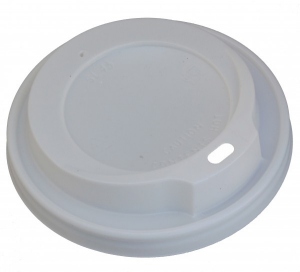 Taza de caf To Go con tapa para 0,3-0,4l blanca 1000 piezas