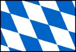 Flaga Bawaria w kratke