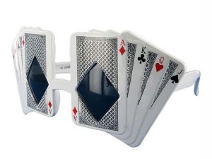 Party Glasses Funglasses Poker Skat