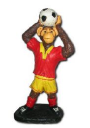 Monkey with footballK352