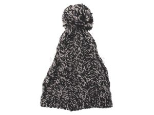 Strickmtze Pom Pom Beanie Modell 50a