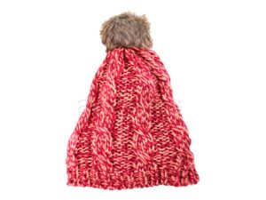 Strickmtze Pom Pom Beanie Modell 51b