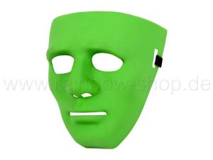Maska jednokolorowa zielona MAS-07