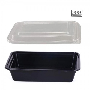 PP Lid DOM 220x140x20mm for 1100ml PP bowl 100 pieces