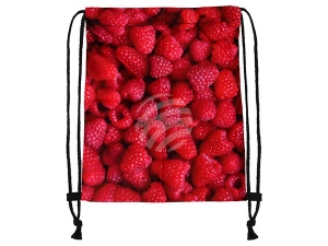 Gym bag Gymsac Design Raspberries red
