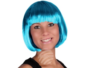 Wig Bob blue