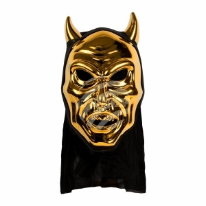 Carnival mask horror gold MAS-38D
