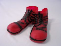 Clownschuhe rot