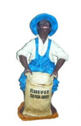 Farmer mit Kaffeesack K573