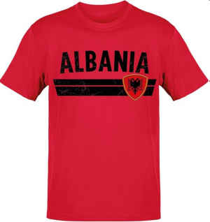 WM 2026 T-Shirt inklusive Druck� Albanien