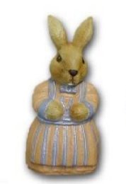 Easter bunny woman K525