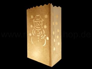 Light bags white Snowman