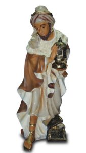 Weihnachtskrippe Figur Kaspar Modell 90W