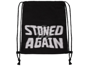 Gym bag Gymsac Design stoned again black/white