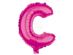 Folienballon Helium Ballon pink Buchstabe C