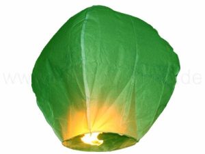 Sky lantern green