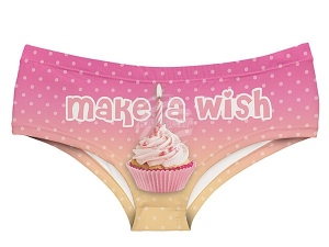 Motif-Underpants Make a wish