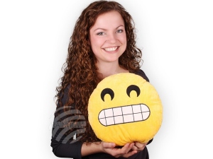 Pillow Emoticon Emoji-Con grins