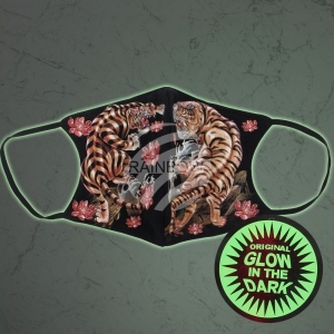 Respirator mask with motif Glow in the dark MASK-022