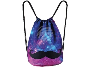 Rucksack Tasche Galaxy Mustache