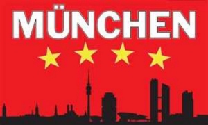Fahne Bayern M�nchen Silhoutte