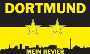 Fahne Dortmund Mein Revier