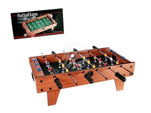 Wooden Foosball table with feet