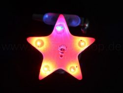 Flashing magnet Star red