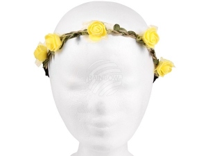 Blumenkranz gelb