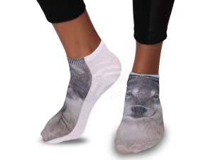 Motiv-Socken Wolf SO-14