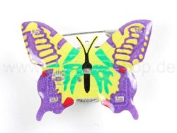 Flashing magnet butterfly