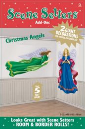 Deko window blind scene setter Christmas angel