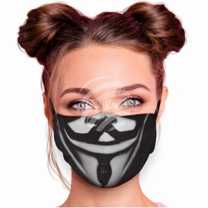 Verstellbare Motivmaske mit Motiv AM-267