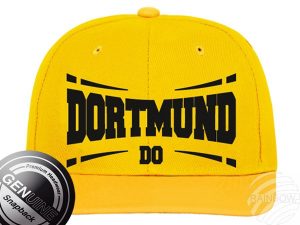 Snapback Cap Basecap Dortmund gelb