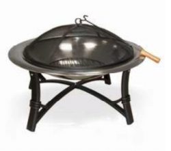 Firebowl stainless steel 76cm