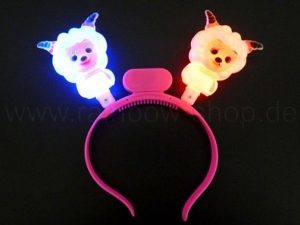 Hair Circle Sheep figures pink