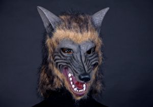 Werewolf with plush brown hair