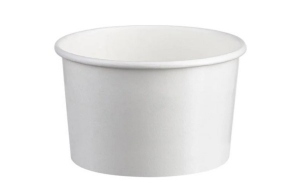 Ice cream, dessert cups white 230ml 1000 pieces