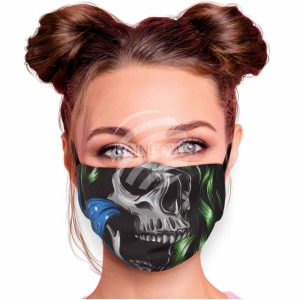 Verstellbare Motivmaske mit Motiv AM-266