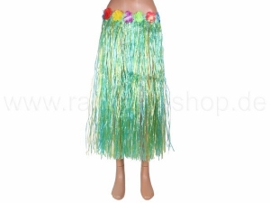 Hawaii Bast skirts XXL long green/yellow/blue