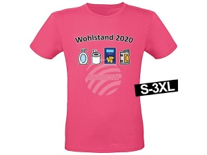 Motiv T-Shirt pink Modell Shirt-003k